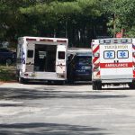 ambulance on the road