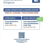 auto école Lausanne et samaritains 079-535-13-71 Une formation de qualité pour conduire en toute confiance www.ecoledesecours.ch