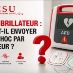 Défibrillateur et choc par erreur ? Malgré son efficacité reconnue, une question revient souvent ecoledesecours.ch 079-535-13-71
